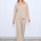 Arabella Knit Pant - Taupe