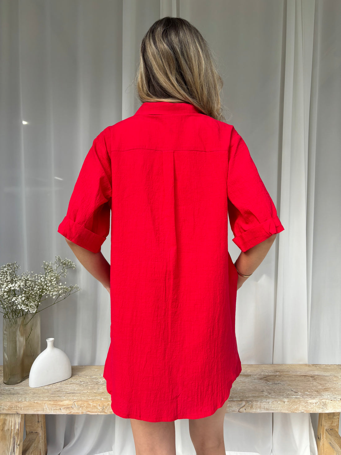 Aria Shirt - Red