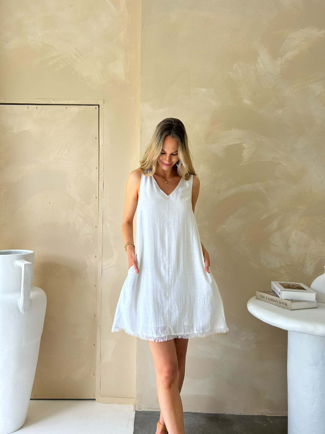 Vera Dress - White