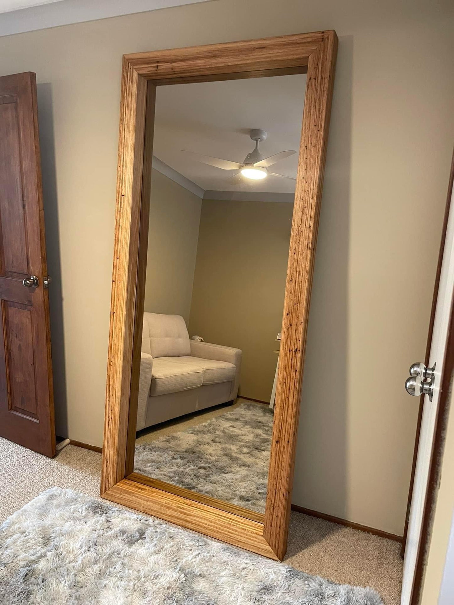 Blackbutt Freestanding Mirror