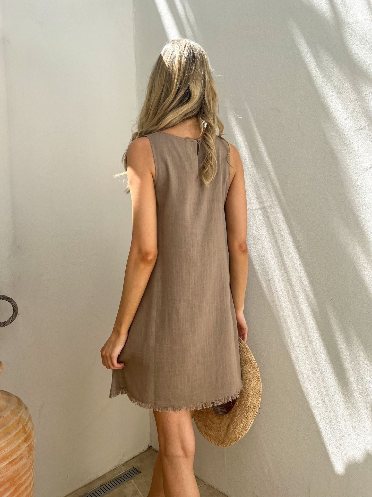 Freya Dress - Latte