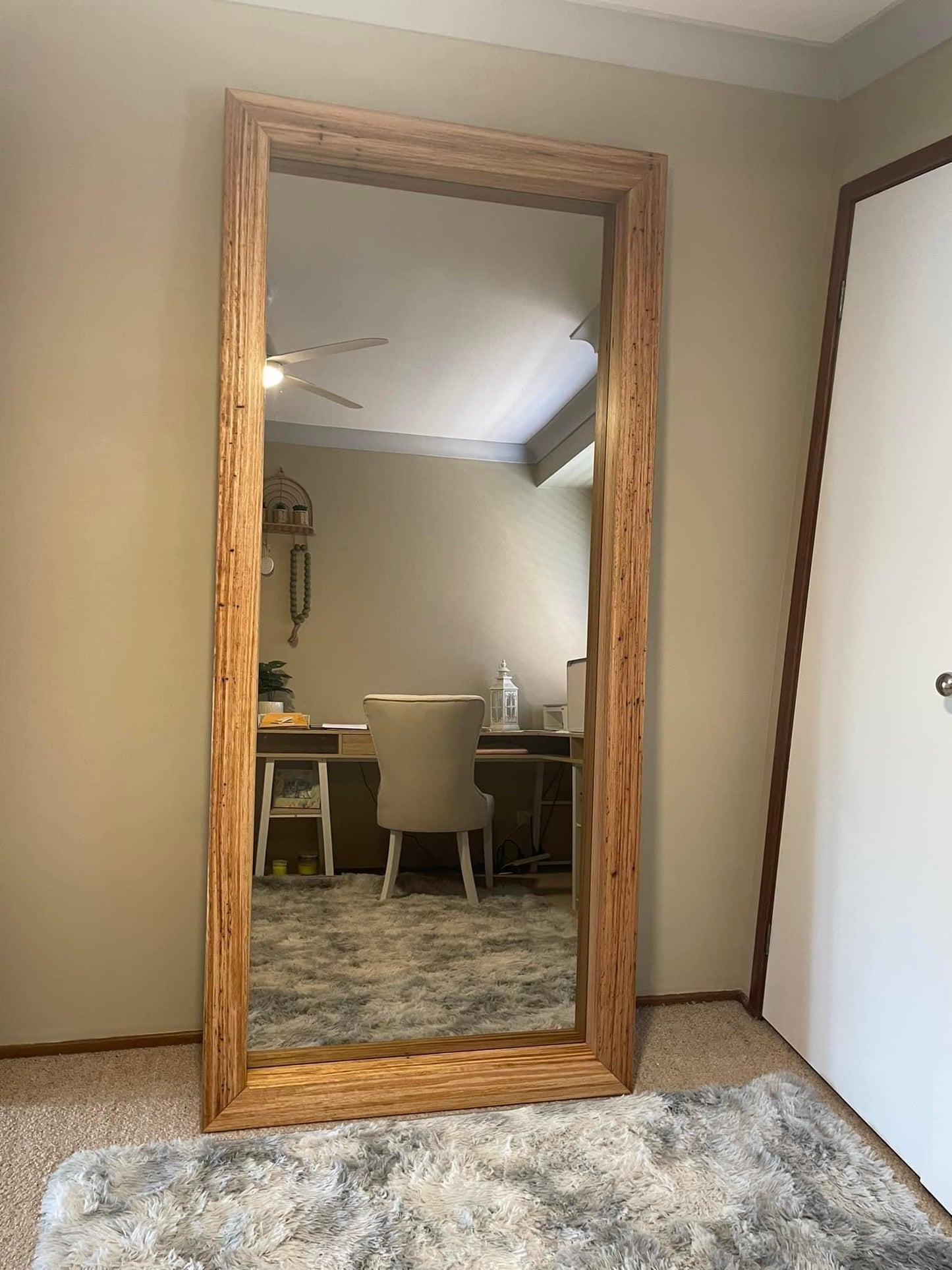 Blackbutt Freestanding Mirror