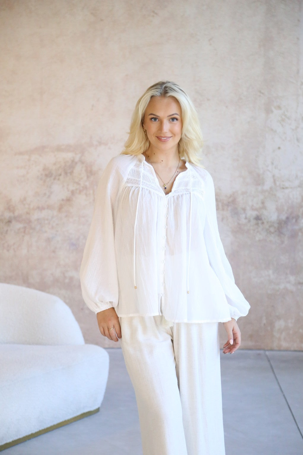 Rory Blouse - White