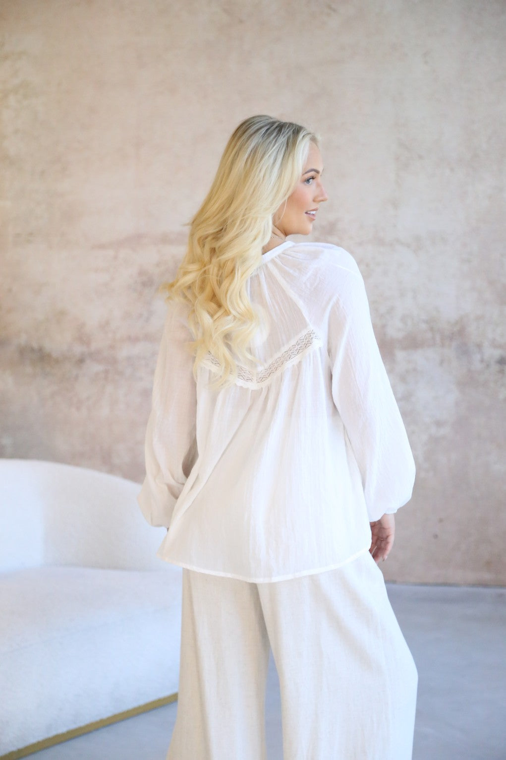 Rory Blouse - White