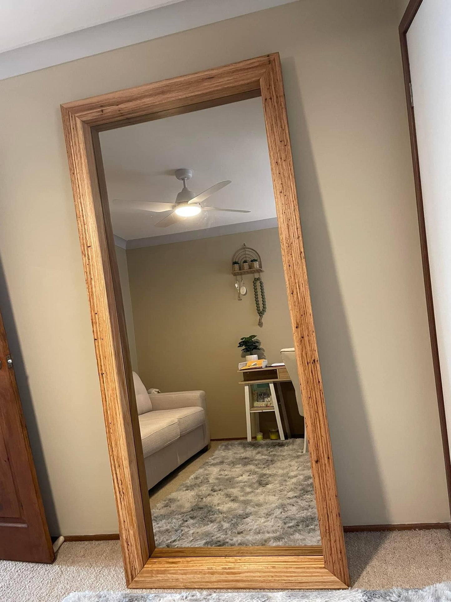 Blackbutt Freestanding Mirror