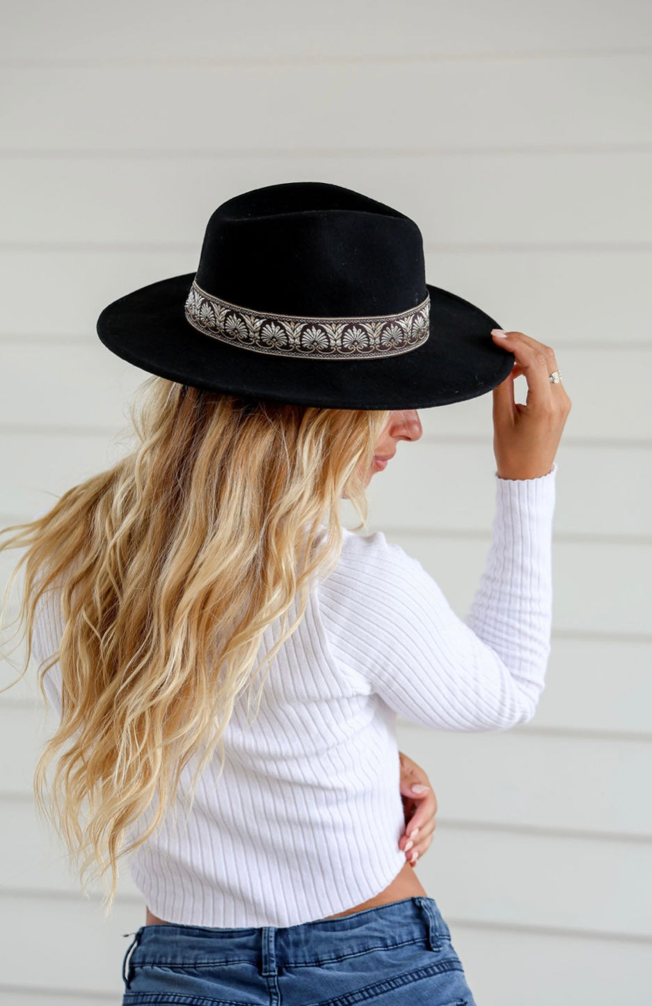 Woodstock Fedora - Black