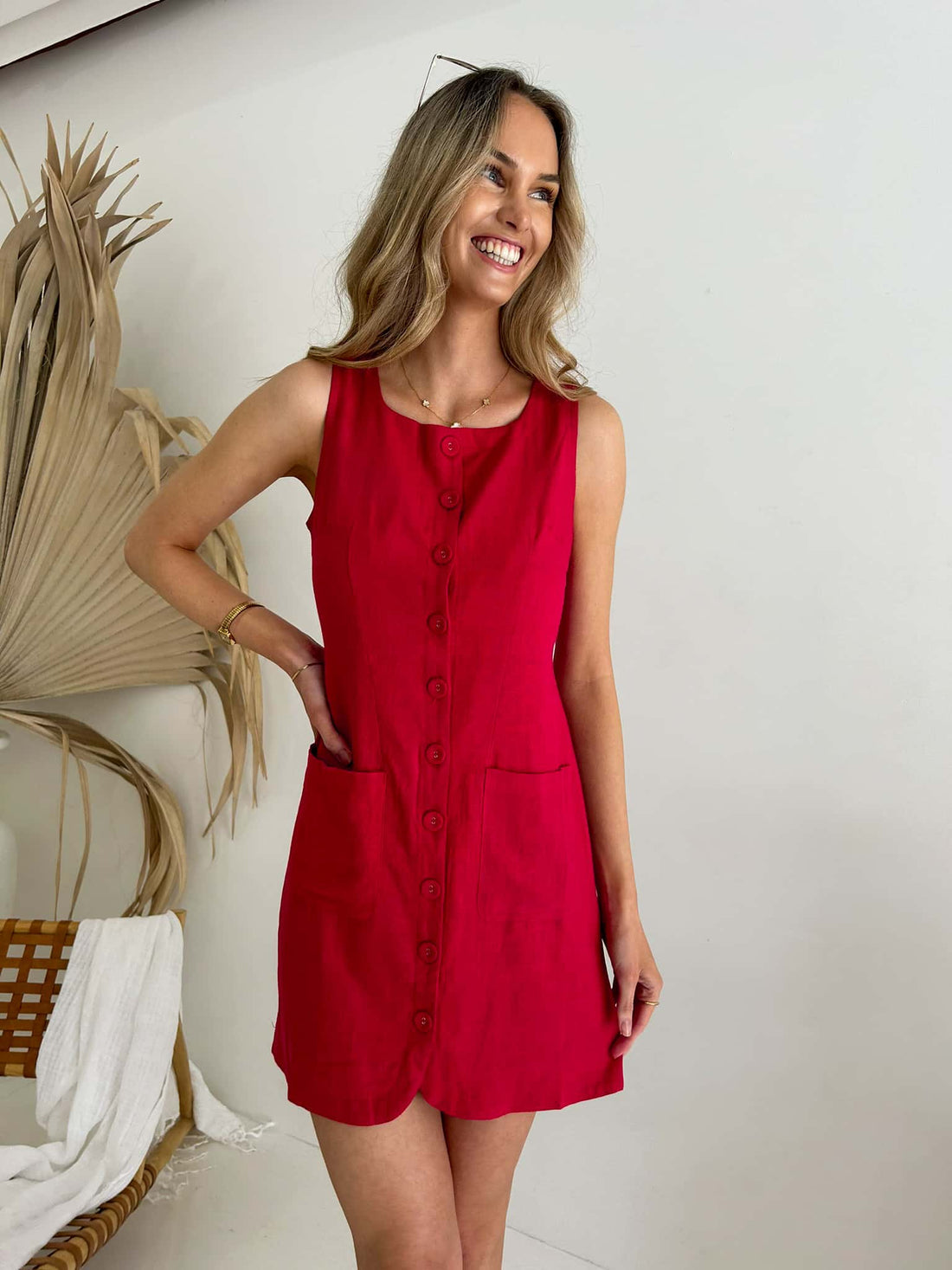 Vienna Dress - Red