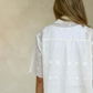 Meadow Shirt - White Anglaise