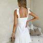 Macy Dress - White Anglaise