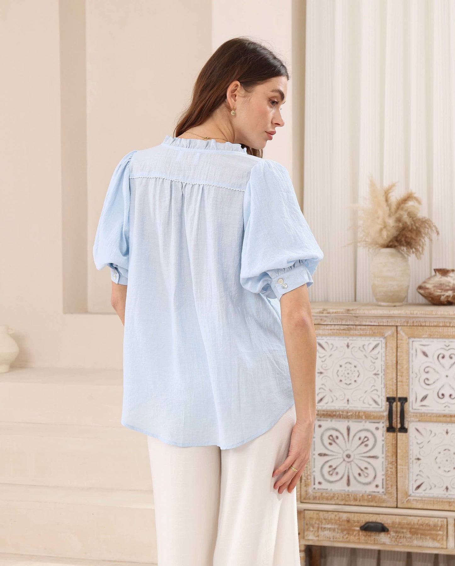 Lenny Blouse - Sky