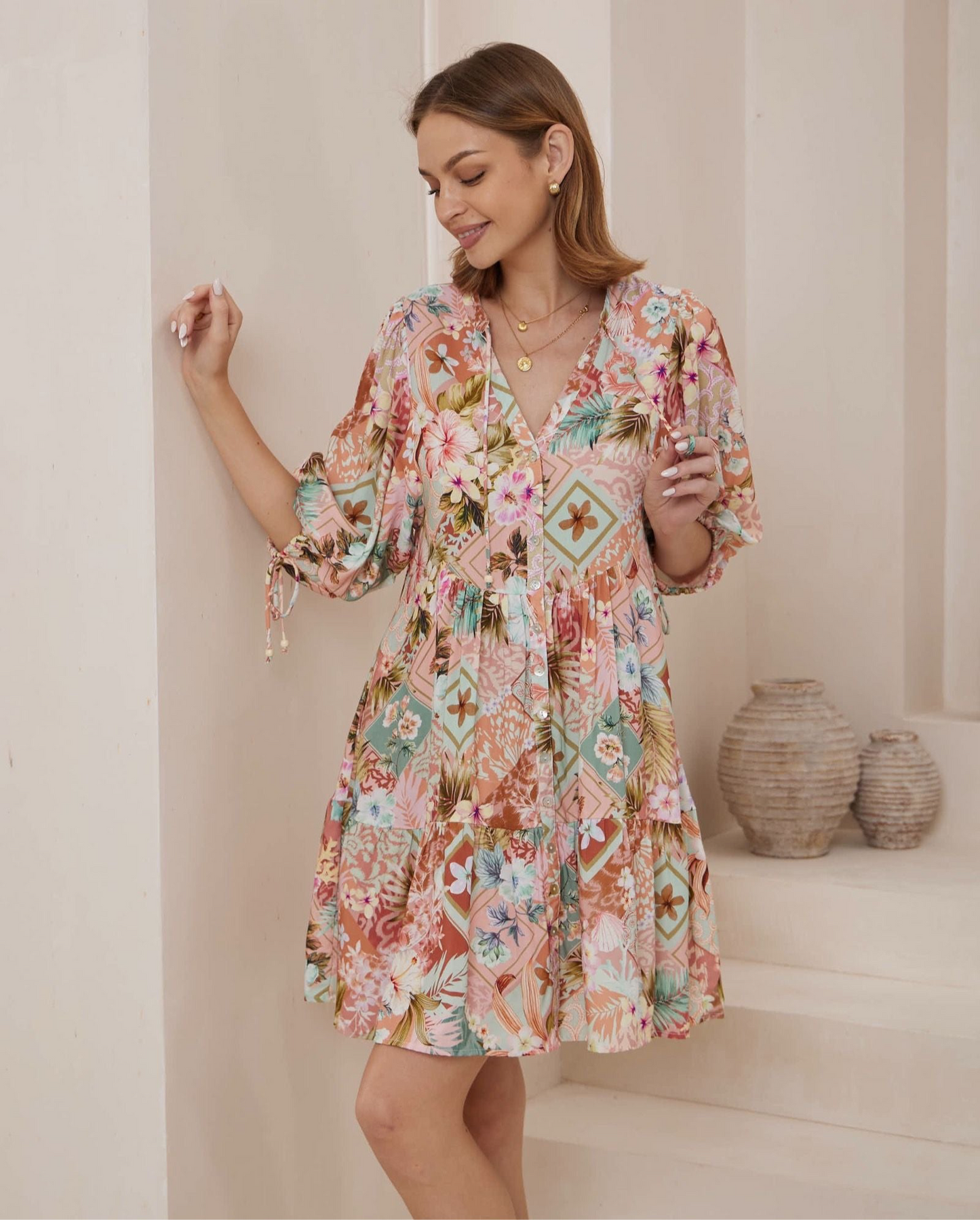 Flora Babydoll Dress