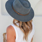 Winona Fedora - Grey