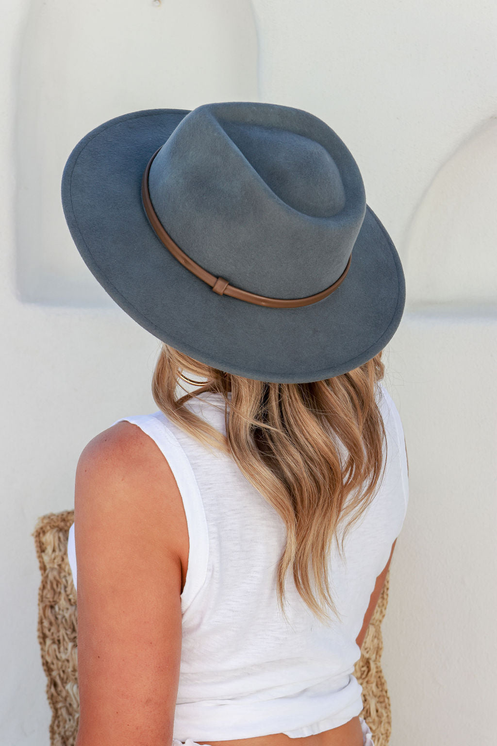 Winona Fedora - Grey