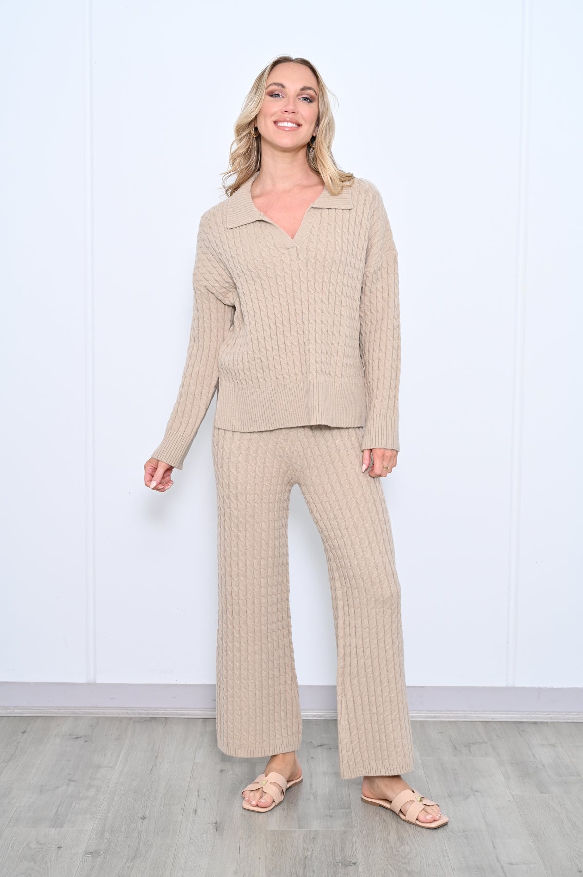 Arabella Sweater - Taupe