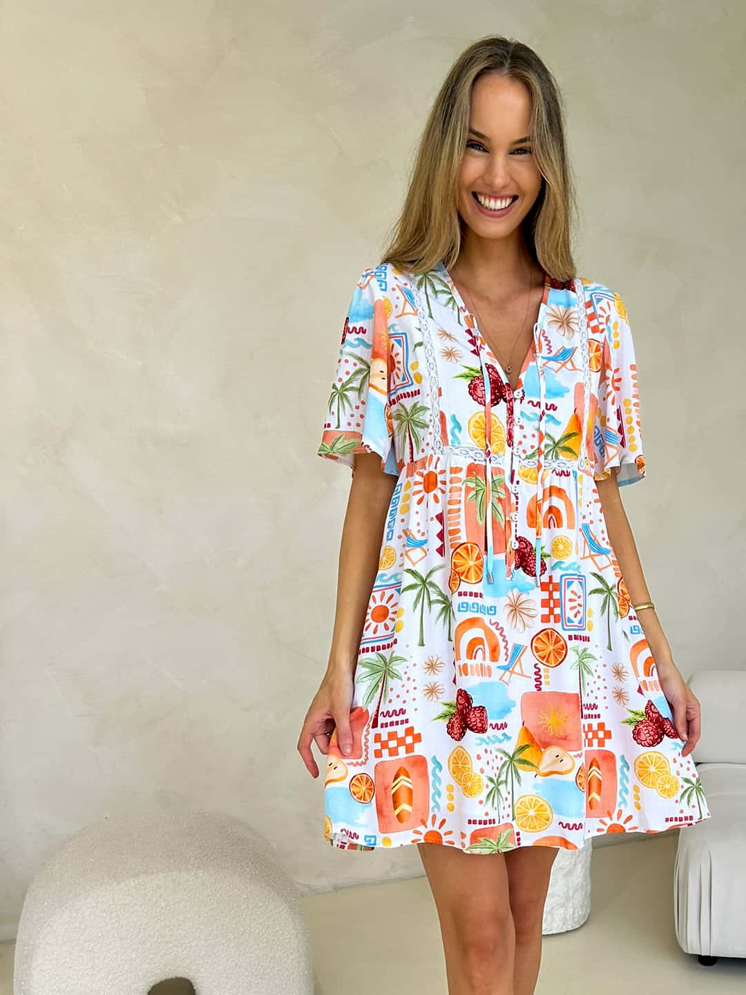 Sienna Dress - Citrus