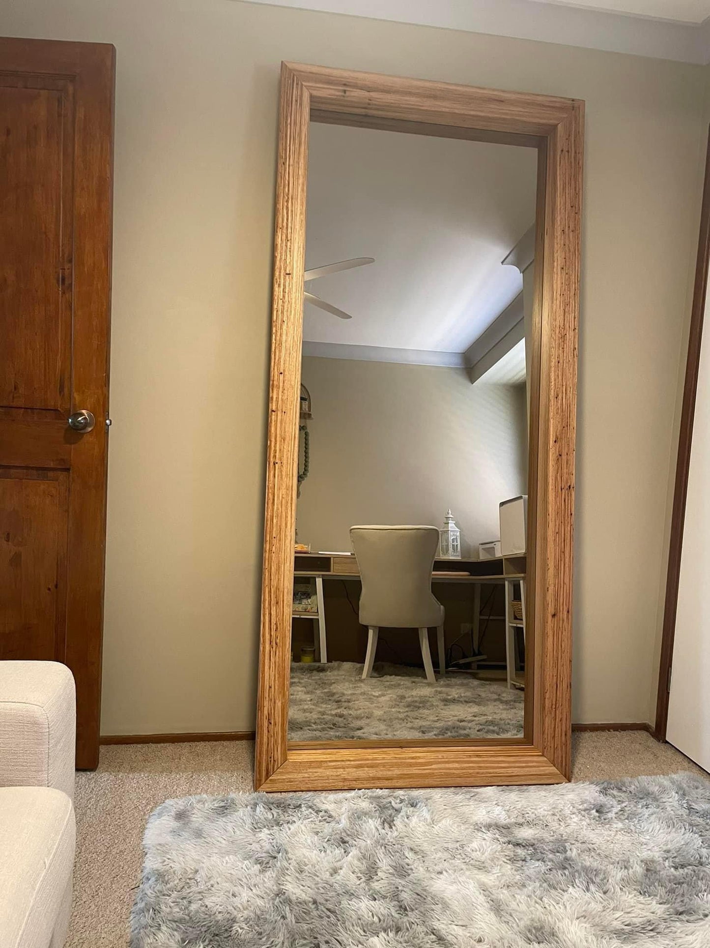 Blackbutt Freestanding Mirror