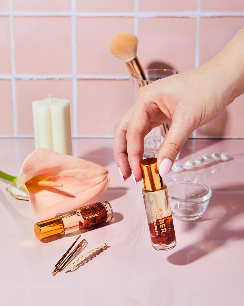 Ember Crystal Perfume Roller