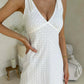 Macy Dress - White Anglaise