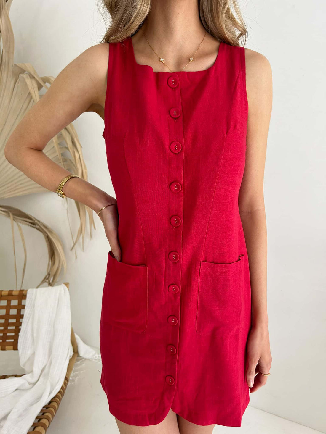 Vienna Dress - Red