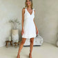 Macy Dress - White Anglaise