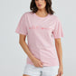 Wildflower Relaxed Tee - Ballet Pink