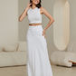 Jude Maxi Skirt - White