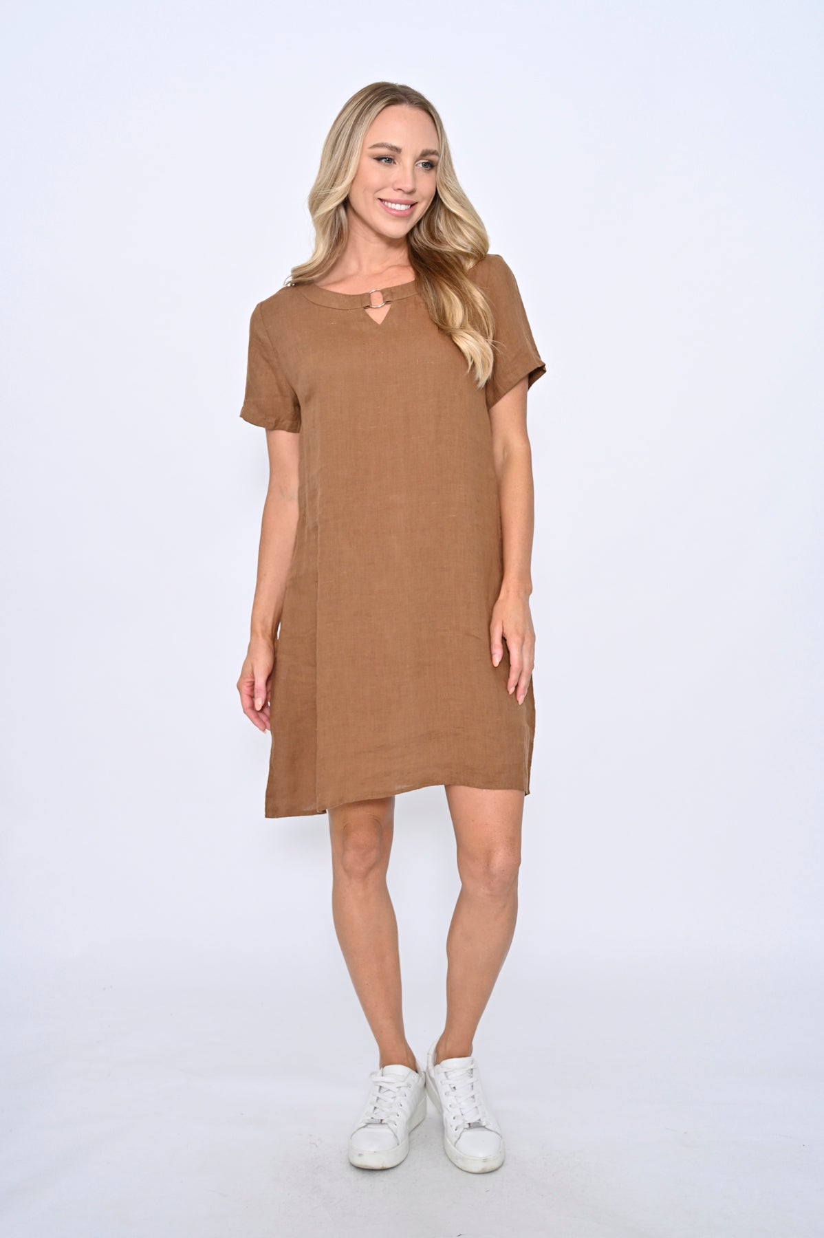 Kaia Dress - Tan