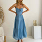 Isabella Maxi Dress - Blue