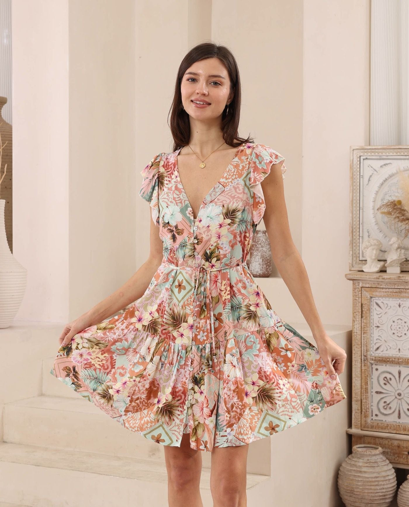 Flora Mini Dress