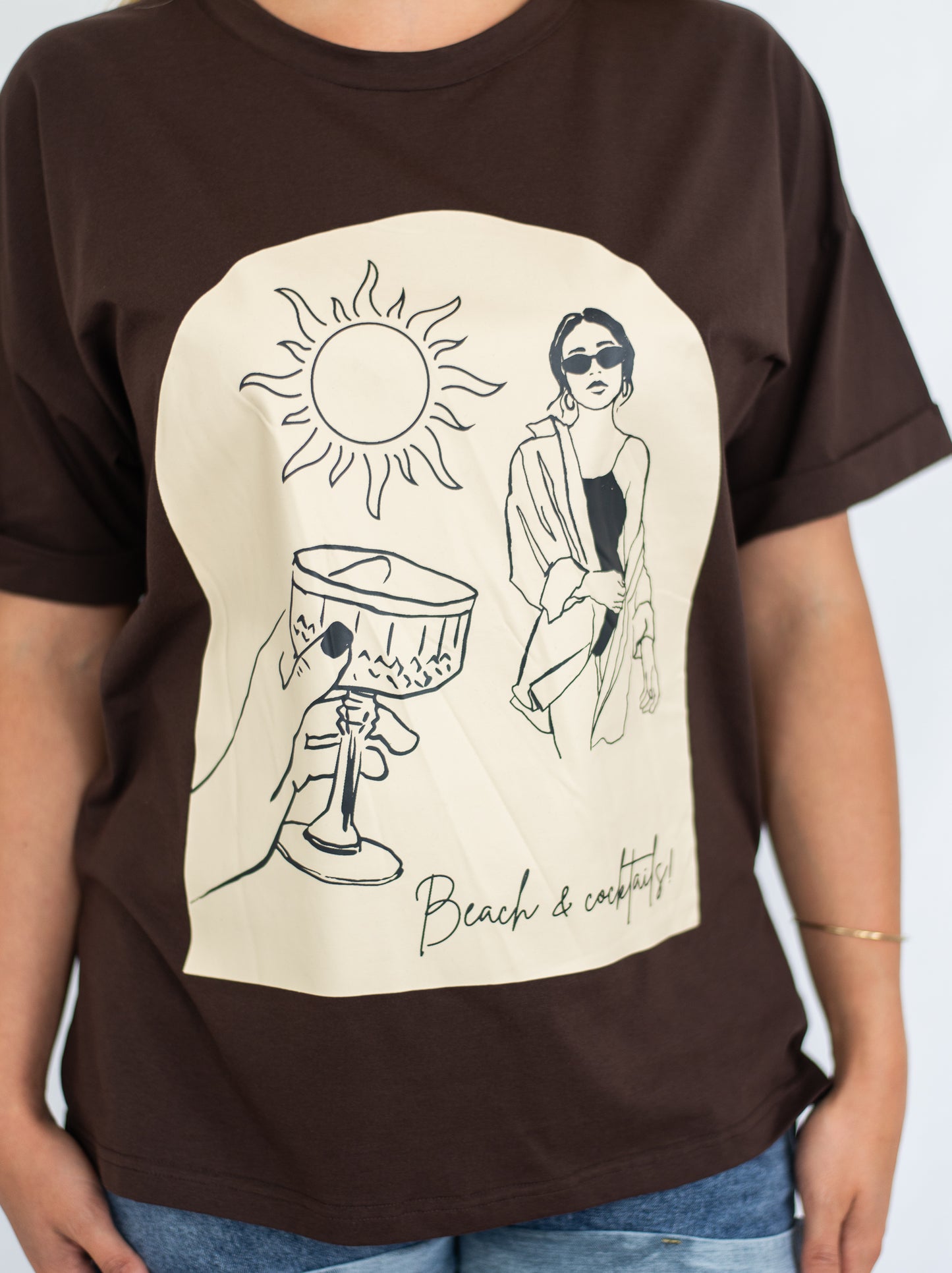 Beach & Cocktails Tee