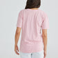 Wildflower Relaxed Tee - Ballet Pink