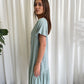 Sally Smock Dress (Pockets) - Sage