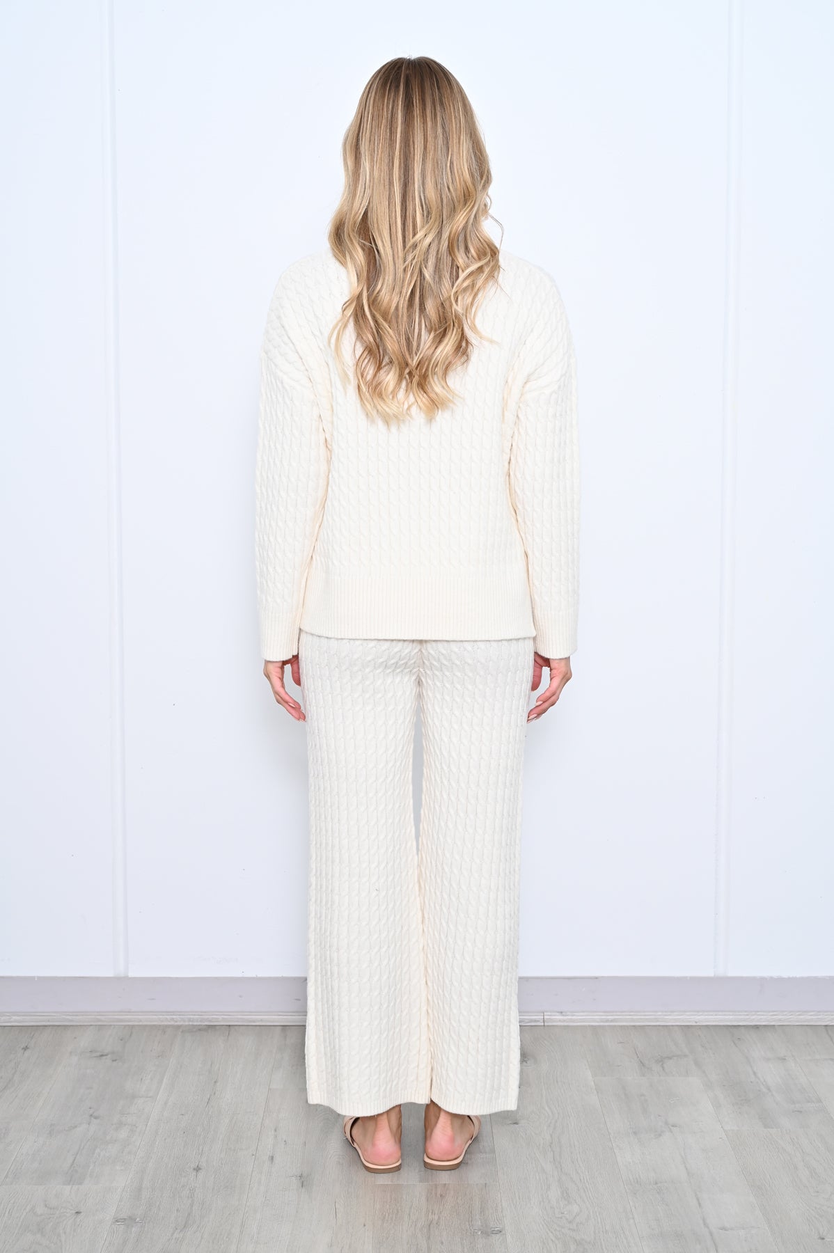 Arabella Knit Pants - Oatmeal