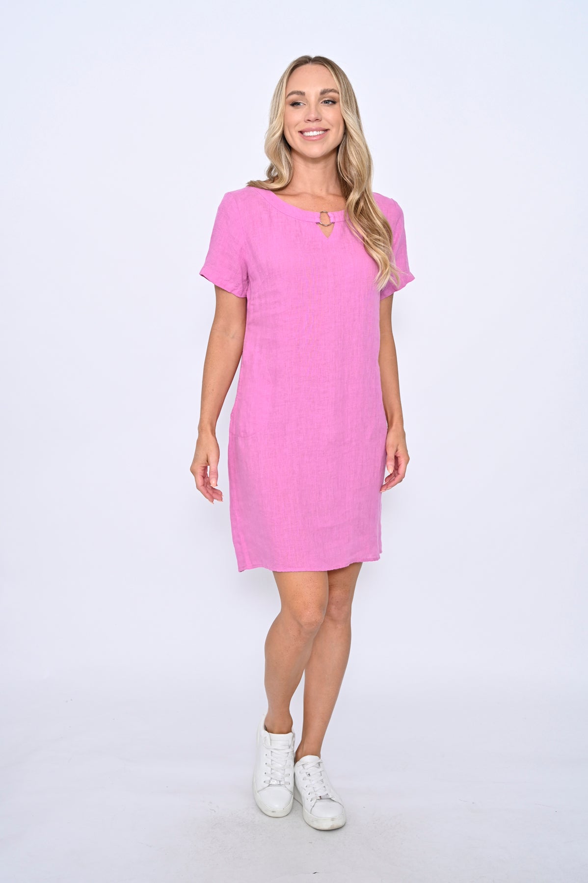 Kaia Dress - Hot Pink