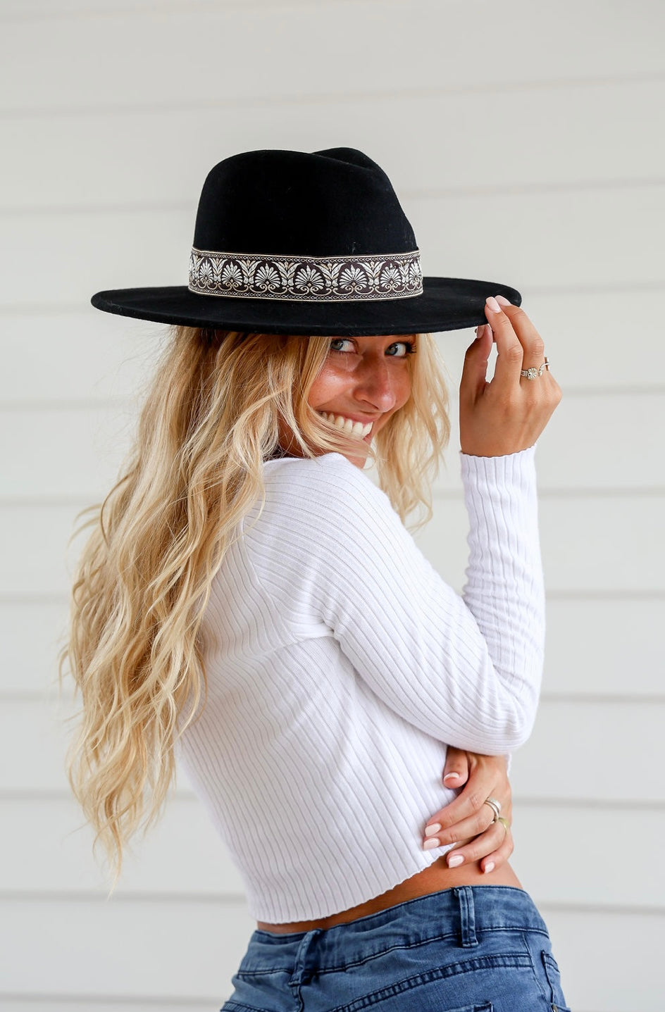 Woodstock Fedora - Black