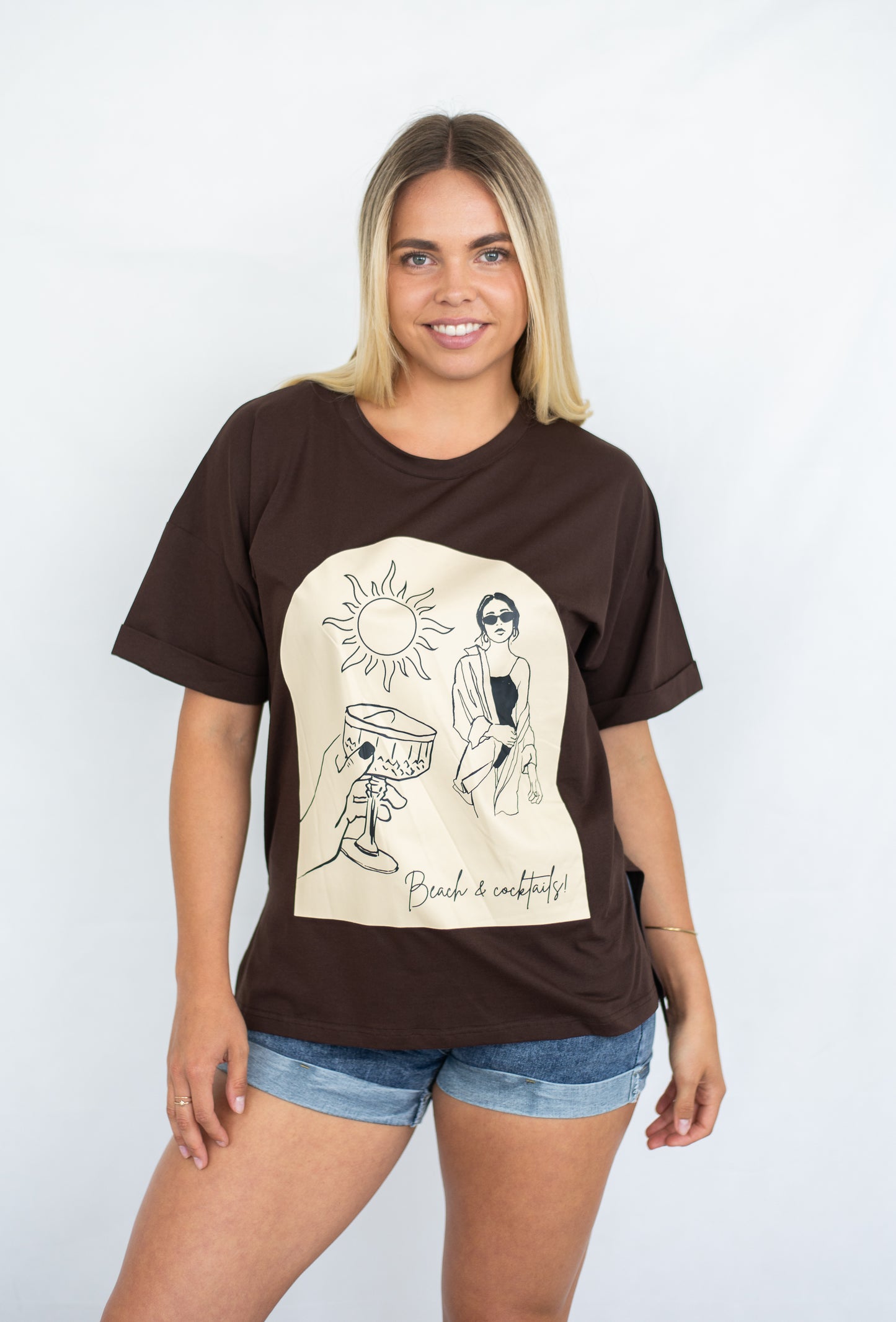 Beach & Cocktails Tee