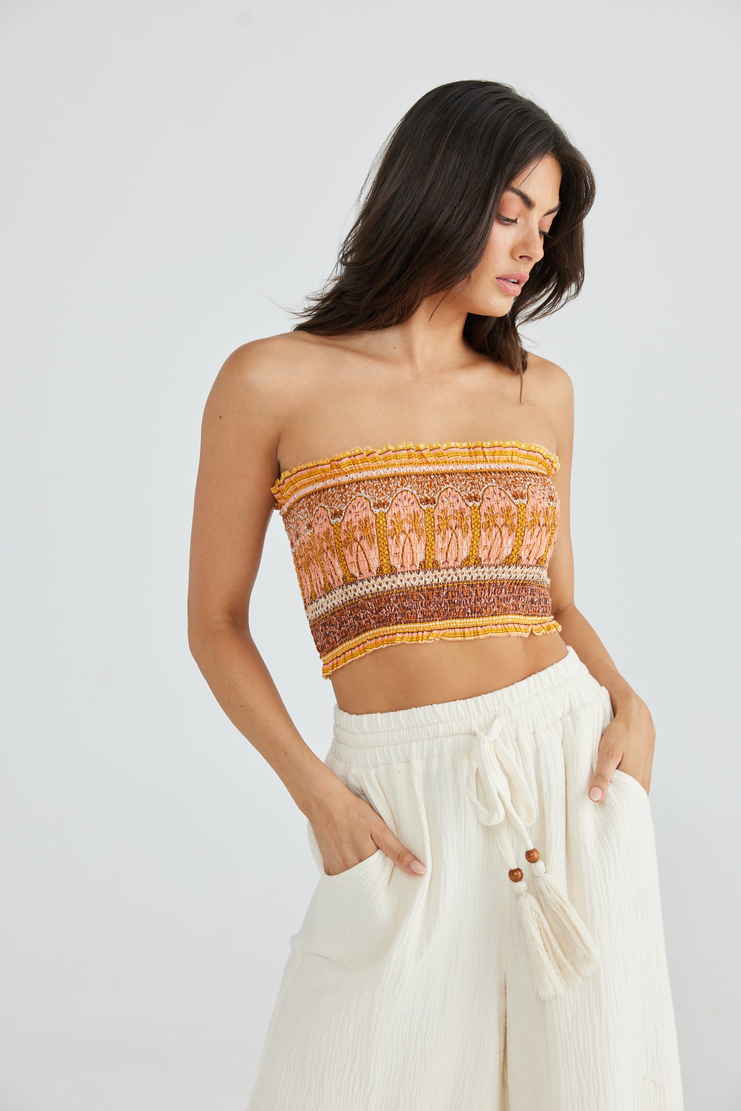 Phoenix Bandeau - Palm Spice