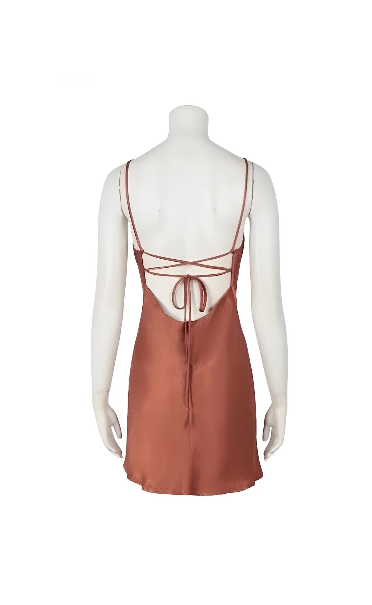 Amber Mini Dress - Copper