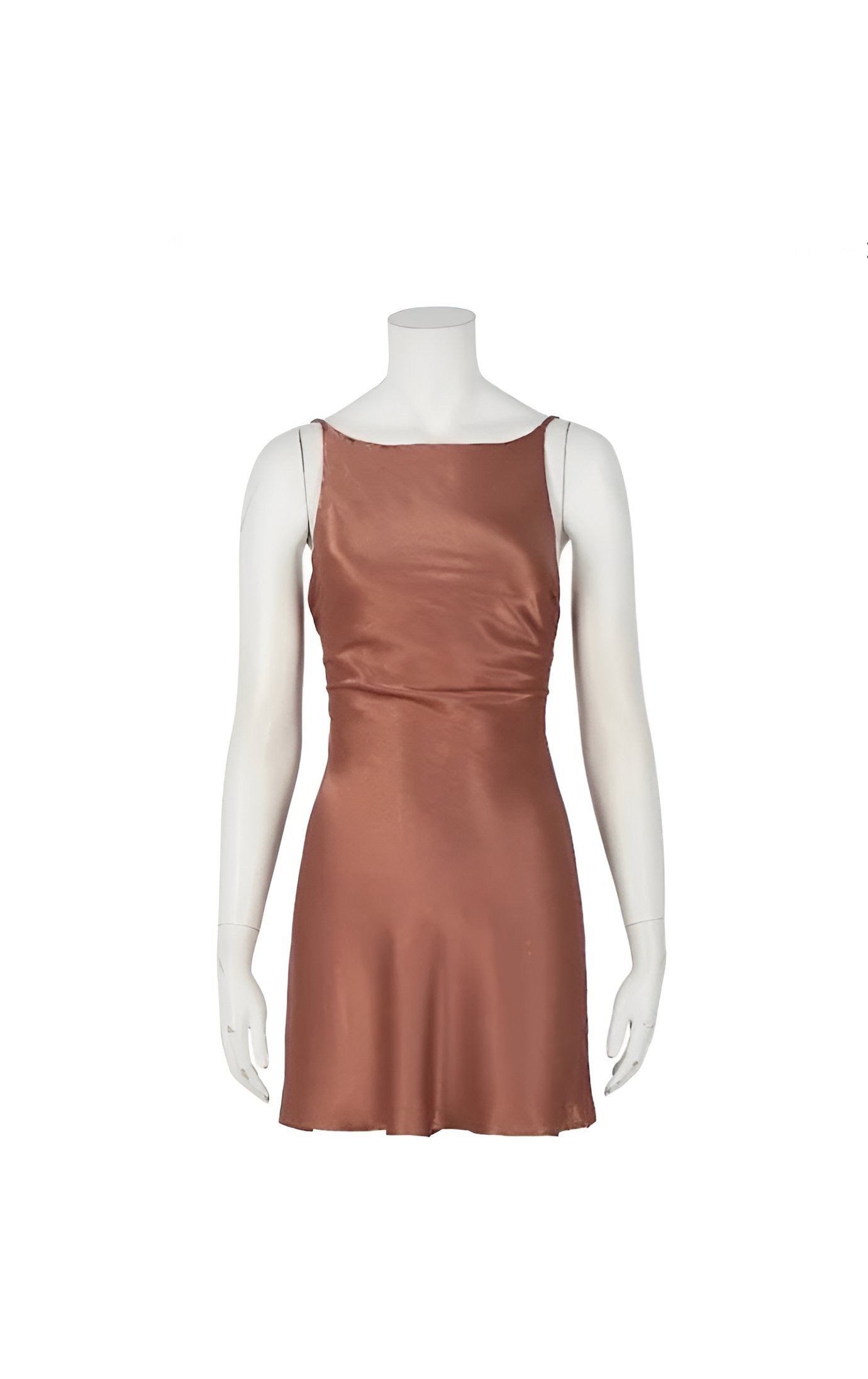 Amber Mini Dress - Copper