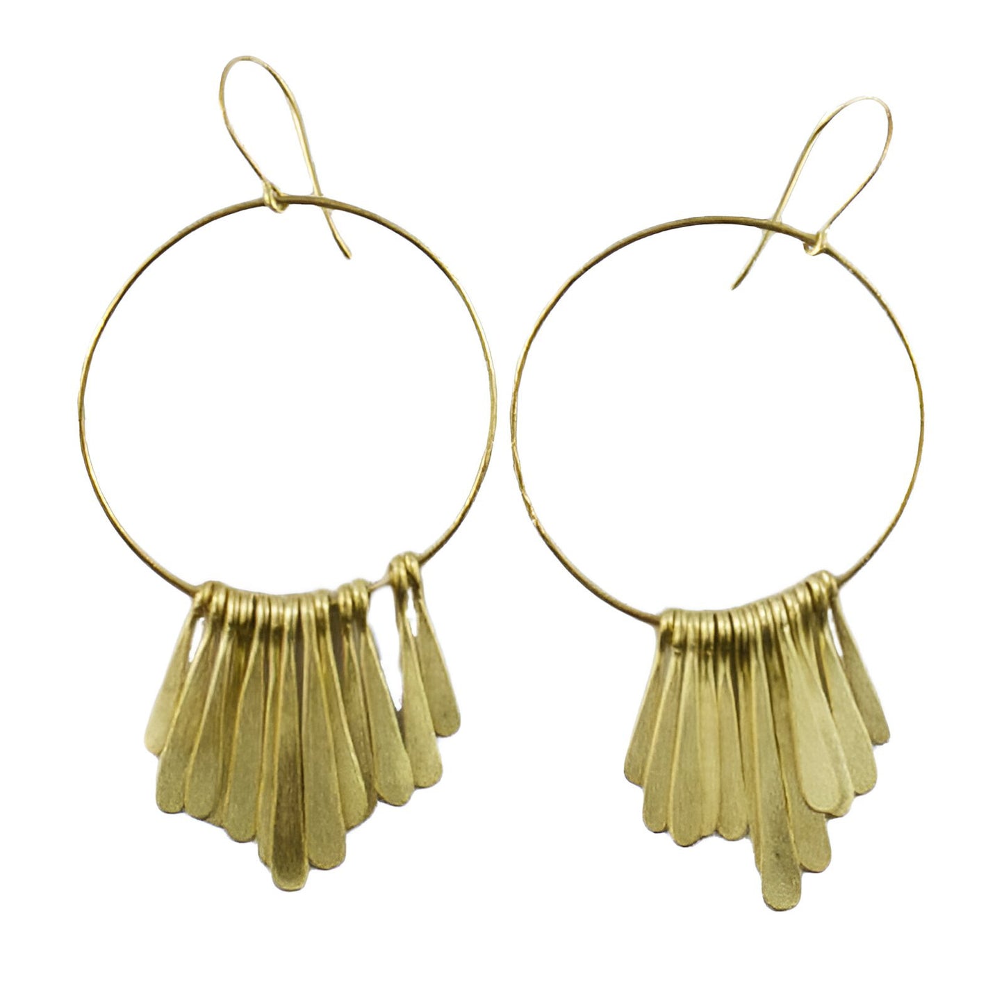 Tassel Hoop Earrings