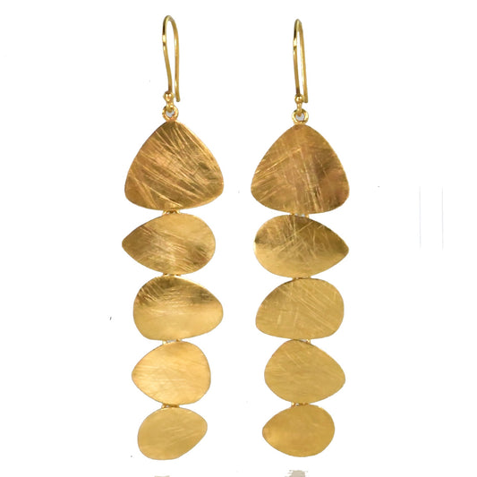 Gold Irregular Earrings