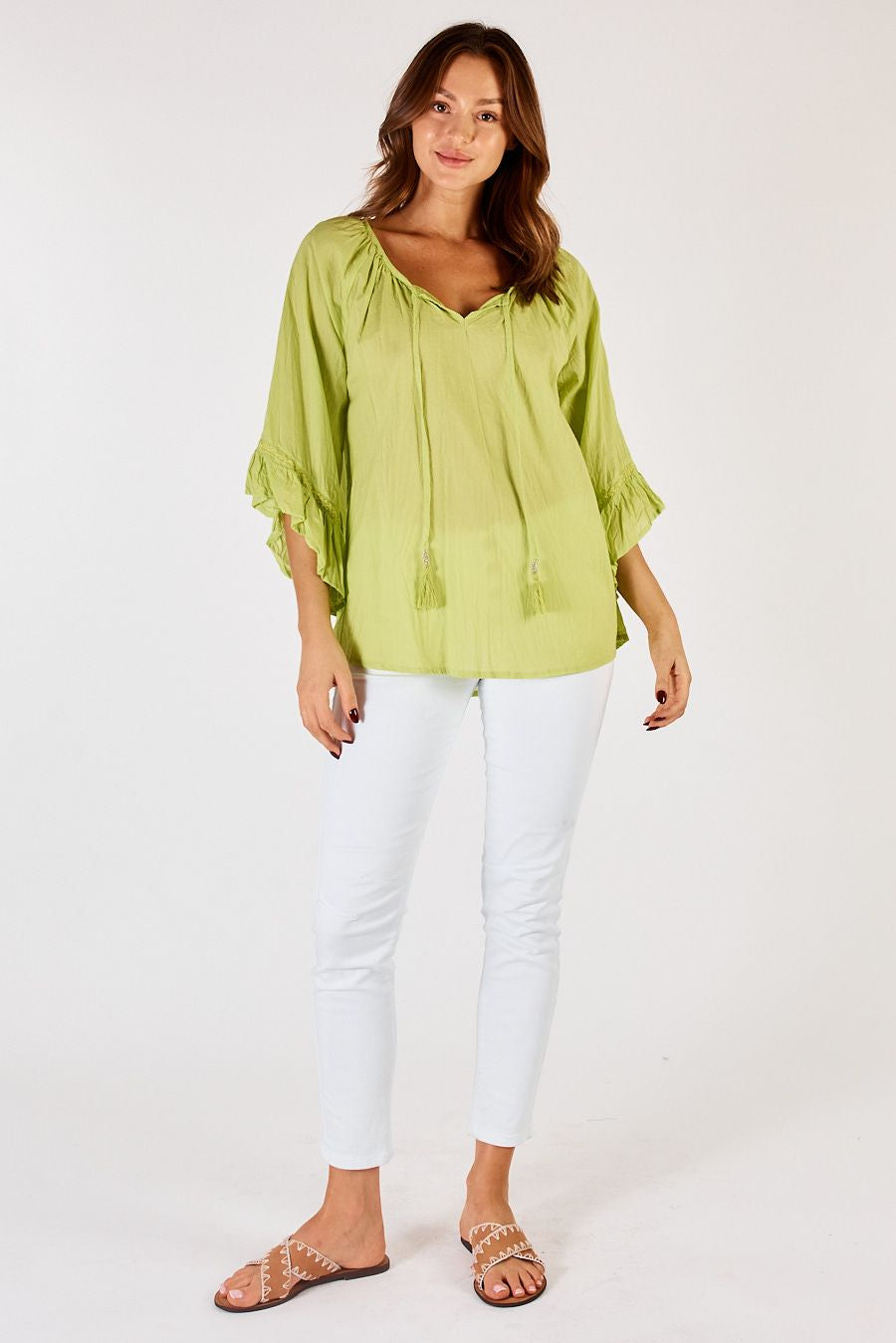 Chloe Top - Lime