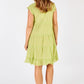 Gwen Tiered Dress - Lime