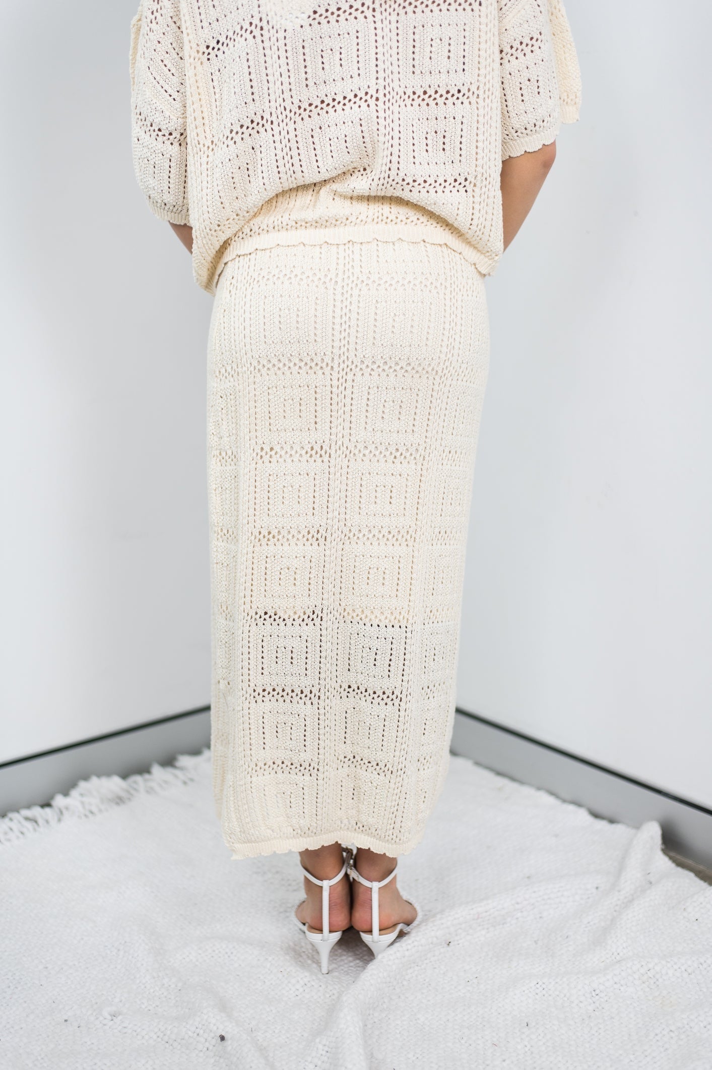 Alessandra Crochet Skirt