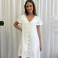 Betty Smock Dress - White