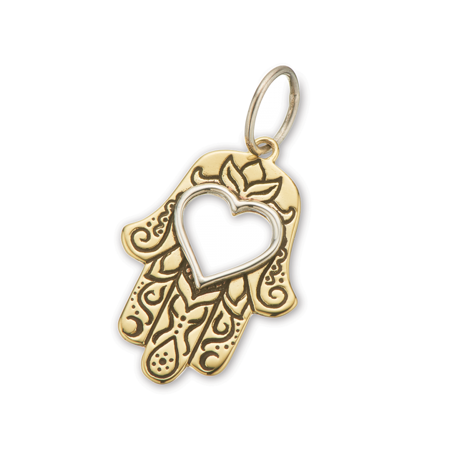 Hamsa Hand of Protection Charm