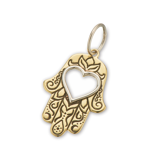 Hamsa Hand of Protection Charm