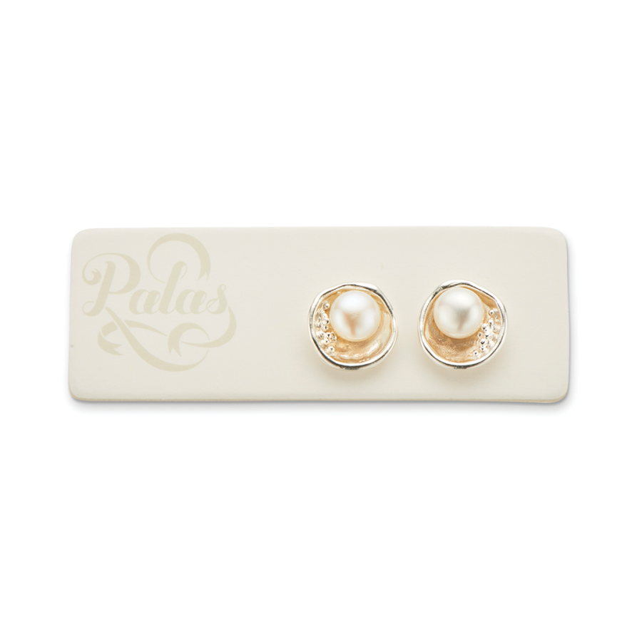 Pearl Stud Earrings