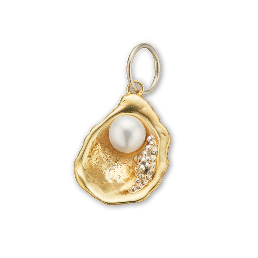 The World is your Oyster Pearl Charm