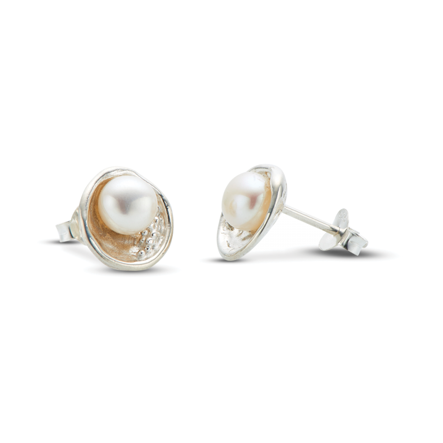 Pearl Stud Earrings